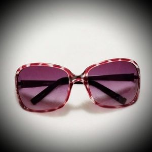 SUNGLASSES BURGUNDY LIZ CLAIBORNE.